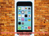 Apple iPhone 5C Smartphone d?bloqu? 4 pouces 16 Go iOS 7 Bleu (import Europe)