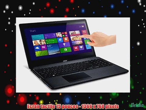 Acer Aspire V5-561PG-34014G1TMaik PC portable tactile 15 Gris (Intel Core i3 4 Go de RAM Disque