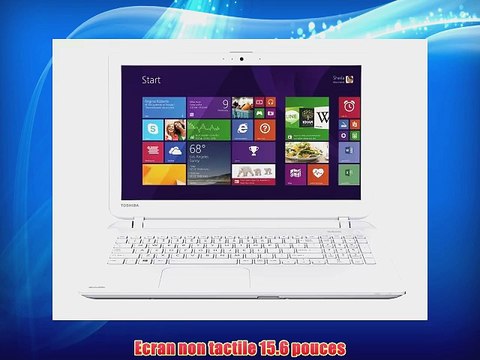 Toshiba Satellite L50-B-192 PC portable 15.6 Blanc Nacr? (Intel Core i7 4 Go de RAM Disque