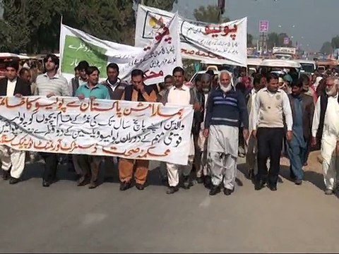 ٹوبہ ٹیک سنگھ میں پولیومیں آ گاہی واک کا اہتمام