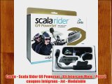 Cardo - Scala Rider G9 Powerset - Kit Intercom Moto / Pour 2 casques Int?graux - Jet - Modulable
