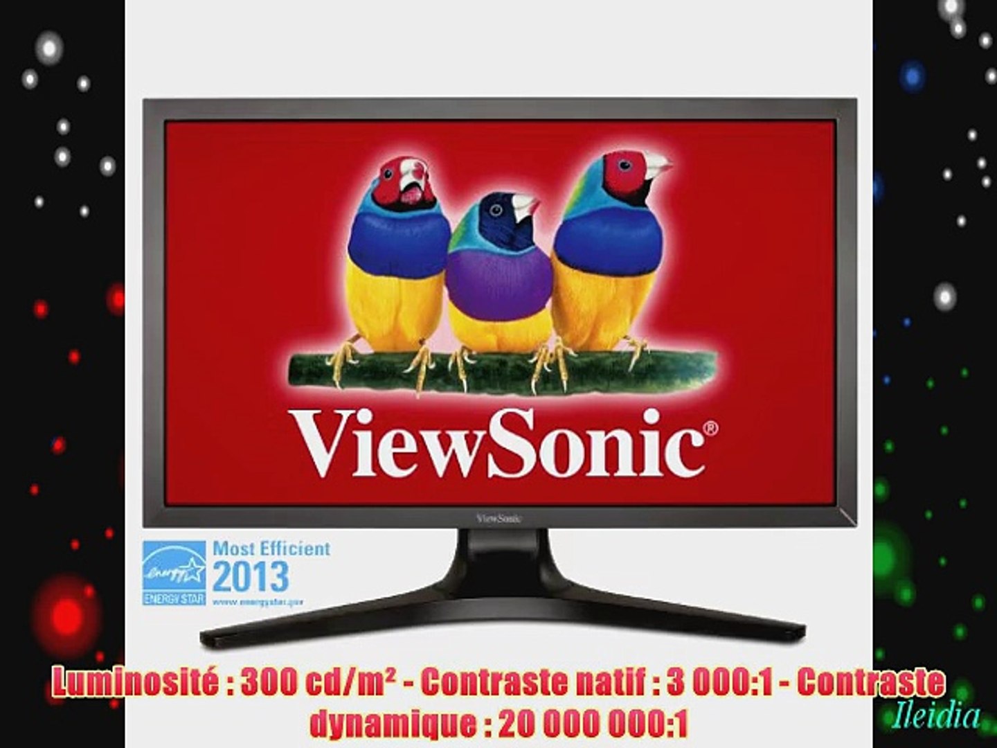 ⁣Viewsonic - VP2770-led - Moniteur LED - 27 (685 cm) - Dalle iPS - 2560 X 1440 - HDMI - USB