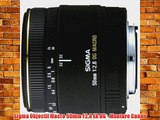 Sigma Objectif Macro 50mm F28 EX DG - Monture Canon