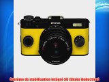 Pentax Q-S1 Kit Compact num?rique hybride 3 (762 cm) 124 Mpix USB Noir/Jaune   Objectif 5-15