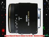 Sigma Objectif Macro 50mm F28 EX DG - Monture Nikon