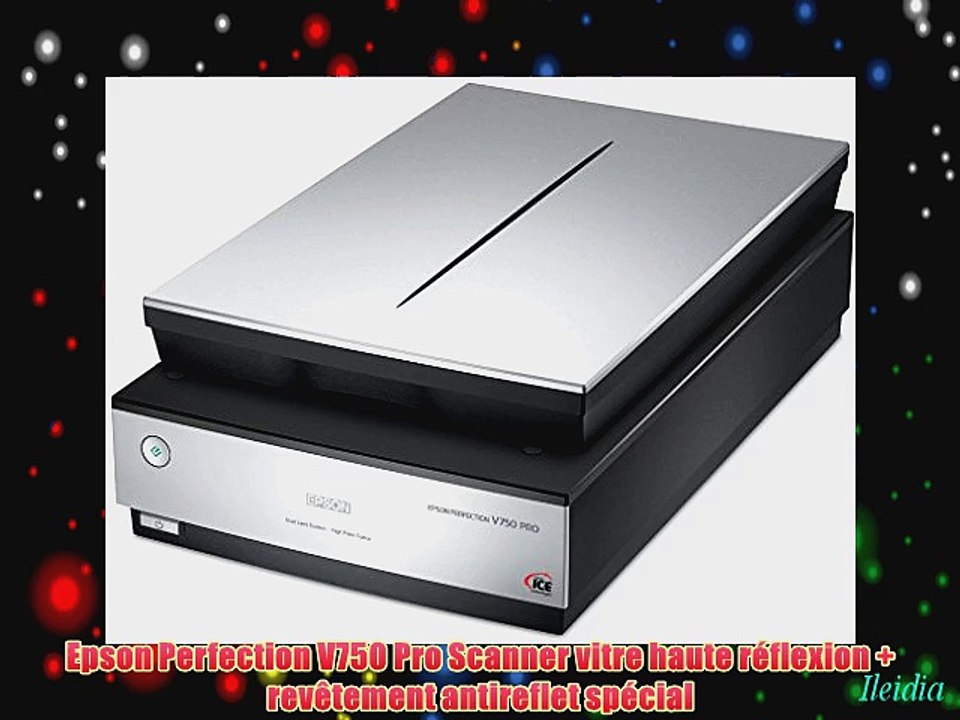 Epson Perfection V750 Pro Scanner vitre haute r?flexion   rev?tement antireflet sp?cial
