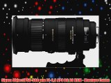 Sigma Objectif 50-500 mm F4-63 APO DG OS HSM - Monture Canon