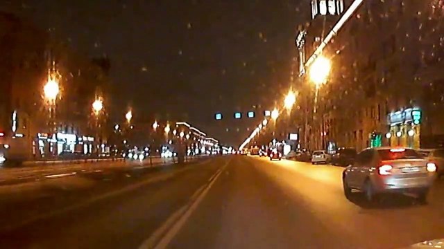 Жесть - переехал пешехода - ДТП в Санкт - Петербурге