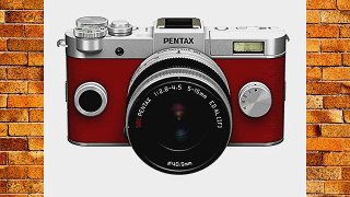 Pentax Q-S1 Kit Compact num?rique hybride 3 (762 cm) 124 Mpix USB Argent/Rouge   Objectif 5-15