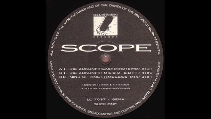Scope - Die Zukunft (Last Minute Mix) (A1)