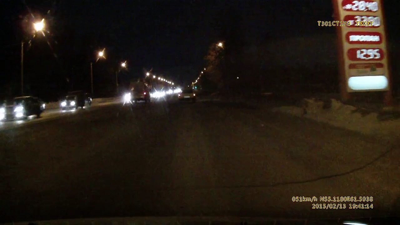 Прямо перед носом пролетел - ДТП Копейск