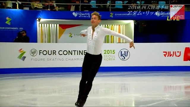 アダム・リッポン Adam Rippon - 2015 4CC FS