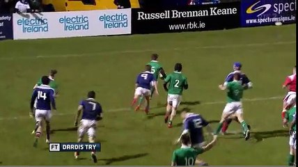 Billy Dardis fait mal aux Bleuets