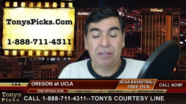 UCLA Bruins vs. Oregon Ducks Free Pick Prediction NCAA College Basketball Odds Preview 2-14-2015