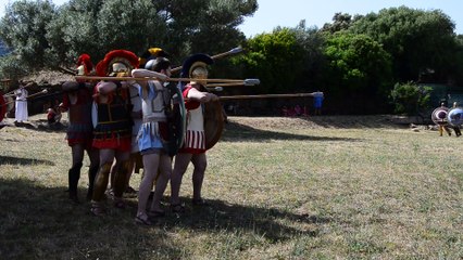 Olbia 2014, combat sans contact