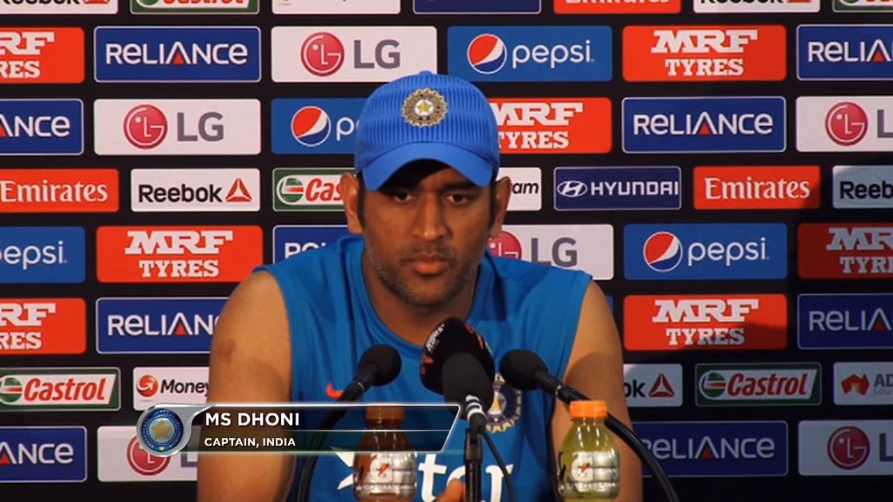 CRICKET: ICC World Cup: Dhoni predicting tough match against rivals Pakistan