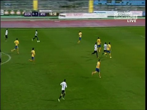 Δόξα-ΑΠΟΕΛ (Διπλή ευκαιρία Δόξας 21')