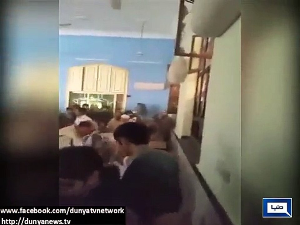 Hayatabad Imambargah Attack- CCTV Footage of Firing