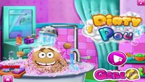 Pou games-Dirty Pou game for kids-free games online