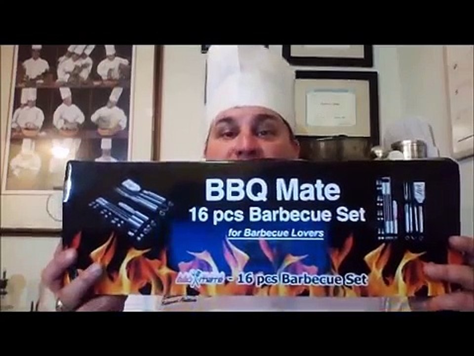 BBQ Mate Barbecue Grill Set