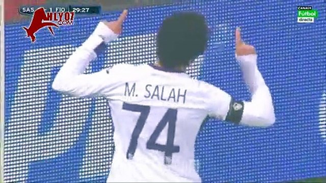 محمد صلاح يحرز أول هدف مع فيورنتينا في ساسولو الدوري الايطالي 14 فبراير 2015