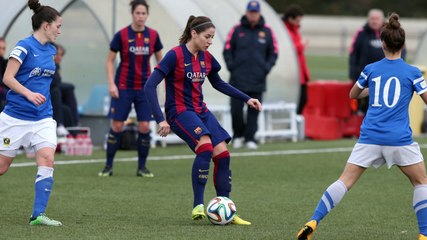 HIGHLIGHTS: Femení A - Sant Gabriel, 5-0 (League, Season 2014/15)
