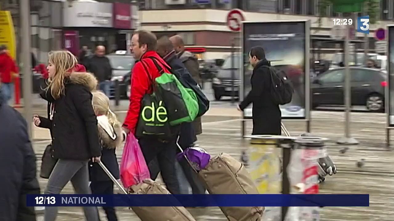 Départs en vacances : grosse affluence aussi da...