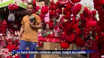 La Saint-Valentin célébrée malgré les conflits