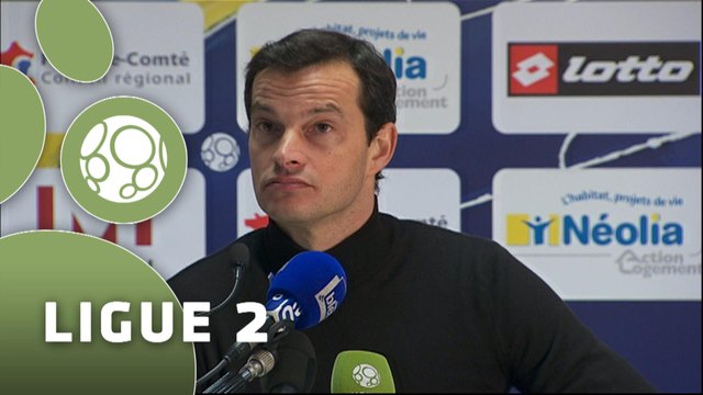 Conférence de presse FC Sochaux-Montbéliard - AS Nancy-Lorraine (0-2) : Olivier ECHOUAFNI (FCSM) - Pablo CORREA (ASNL) - 2014/2015