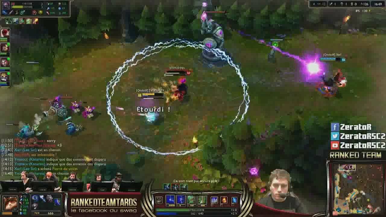 InseC DANS LA TEAM TARD ! MOVES DE OUF !   XARI LEE SIN