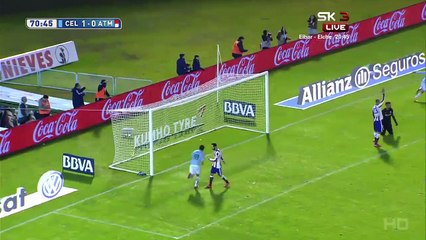 Fabian Orellana 2:0 | Celta Vigo - Atletico Madrid 15.02.2015 HD