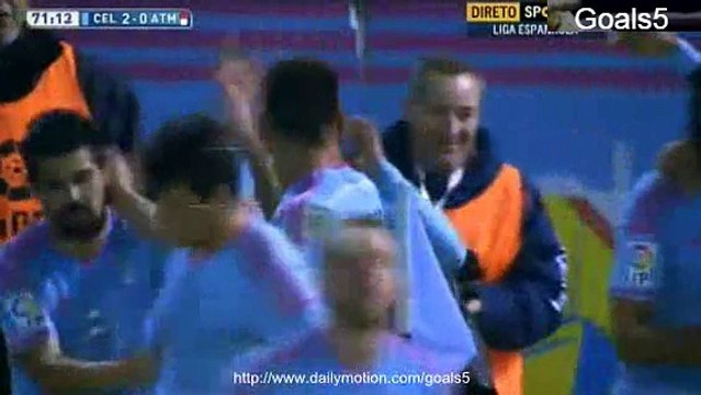 Fabian Orellana Goal Celta Vigo 2 - 0 Atletico Madrid La Liga 15-2-2015