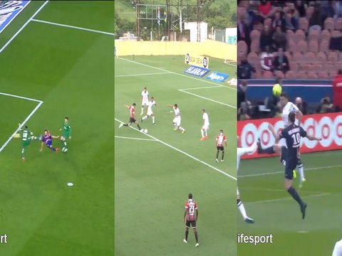 Folia de gols! Veja os golaços do fim de semana