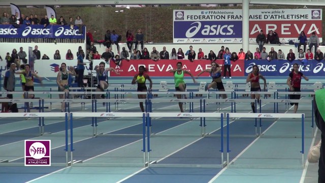 Finale 60 m haies Juniors filles
