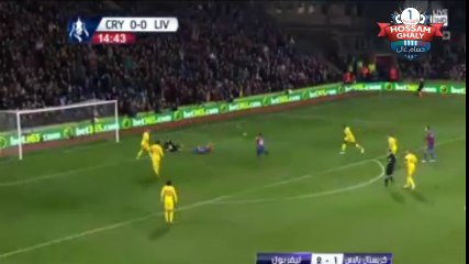 كريستال بالاس × ليفربول 2/1 اهداف المباراه