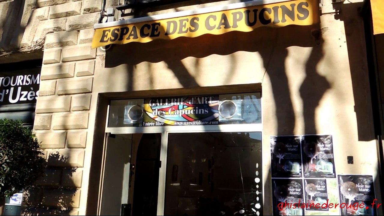 Noir sur Blanc, expo à l'occasion du week-end de la Truffe à Uzès