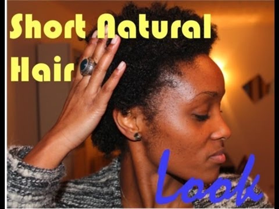 Short Natural Hair Look