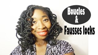 Comment boucler ses fausses locks? I Tuto coiffure