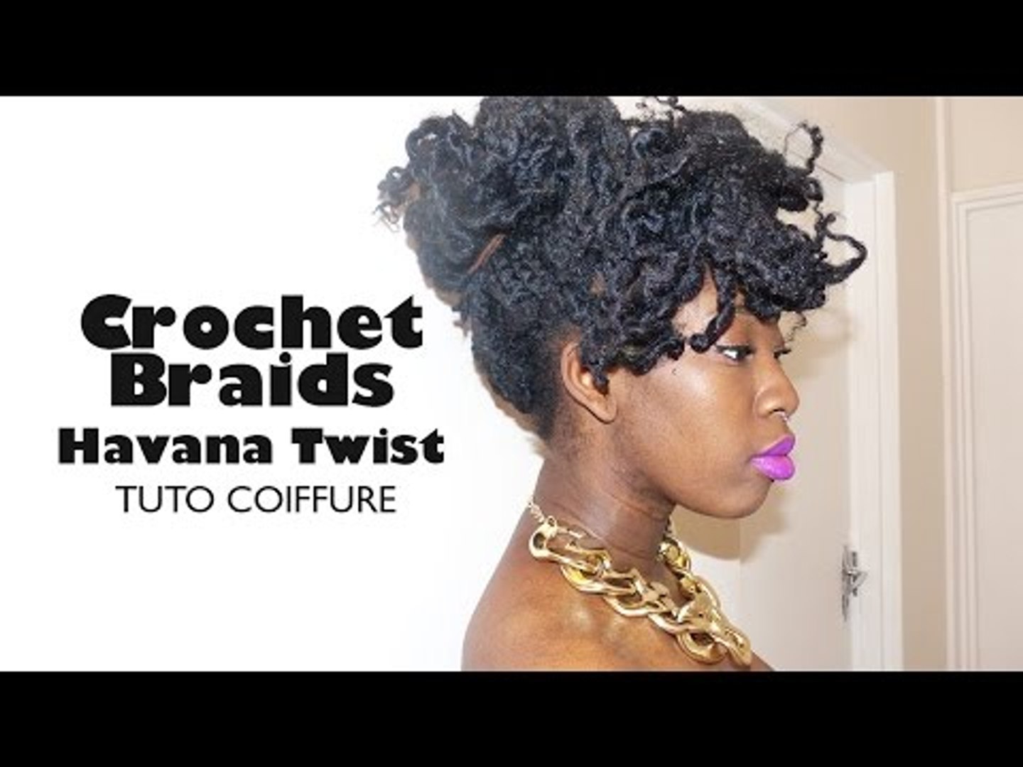 Crochet braid - Idées Coiffure Afro - tresses - vanille - tissage