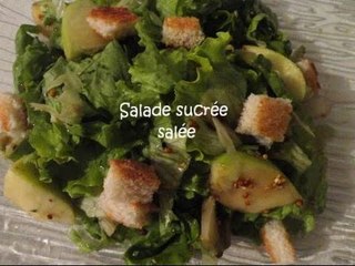 Recette minceur : Salade Sucrée Salée