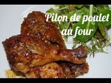 Pilons de poulet au four / Chicken drumsticks recipe