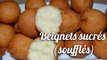 Recette Beignets sucrés (beignets soufflés) / Sweet fritter recipe