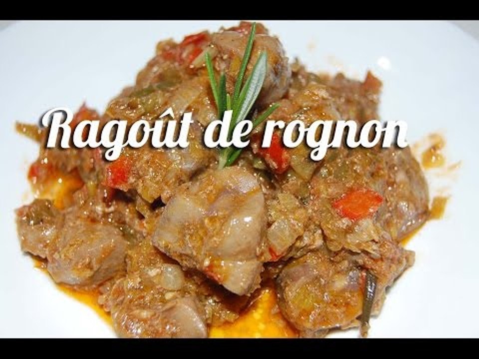Recette du Ragoût de rognon de veau