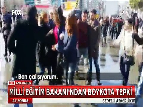 Milli Eğitim Bakanı Nabi Avcı'nın Eğitim Boykotu yapanlara tepkisi böyle oldu