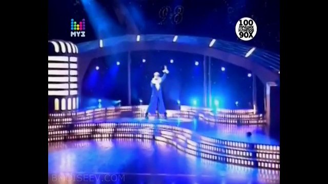 Борис Моисеев и Николай Трубач - Голубая луна [100 лучших клипов 90-х на МУЗ-ТВ]