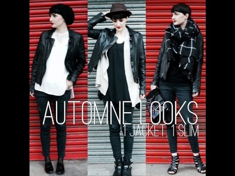 AUTOMNE LOOKS // 1 jacket, 1 slim