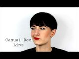 Casual Red Lips - Lexie Blush
