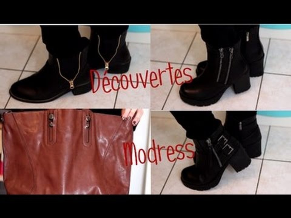 Découverte du site Modress [Chaussures & sac à main]