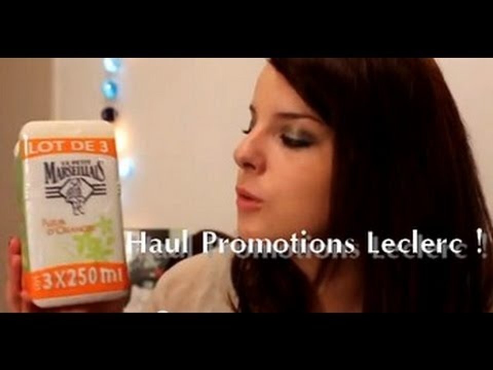 ▲ Haul Promotions Leclerc. ▼