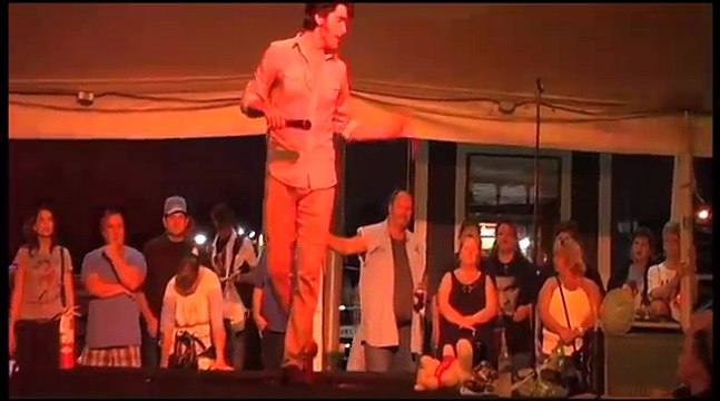 Dean Z sings It's Midnight at Elvis Week 2012 video